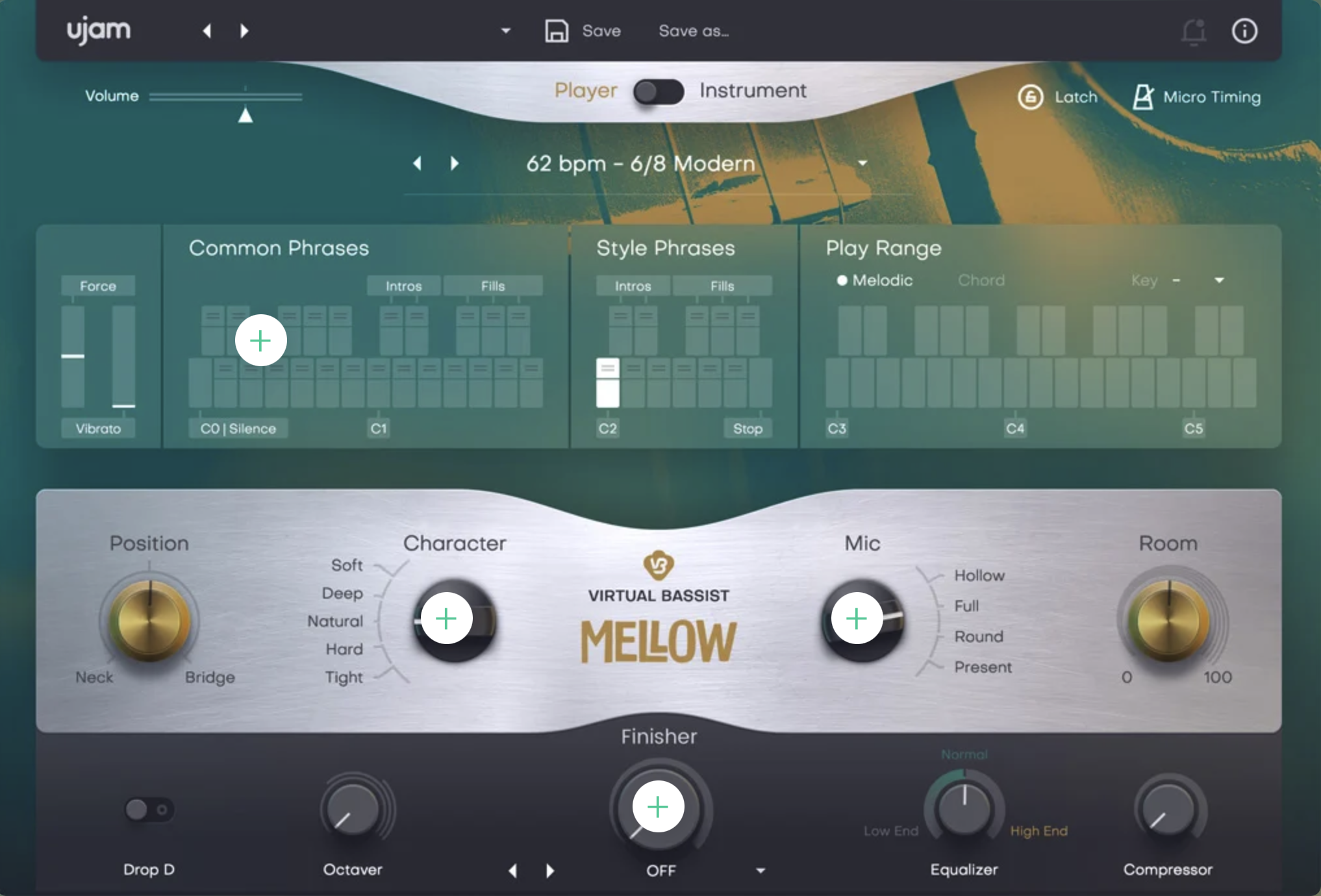 Ujam Mellow 2 - Virtual Bassist (Latest Version)